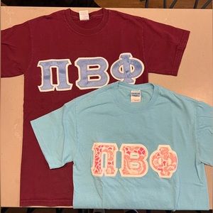 2 Pi Phi Shirts